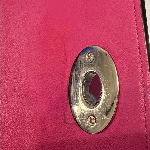 Coach Embossed Textured Leather Slim Envelope Wallet Pouch F52345 - Picture 8 of 11